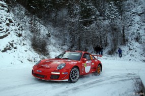 Romain Dumas 2e du Monte-Carlo avec la Porsche 911 GT3 RS 4,0l